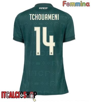 Real Madrid Aurelien Tchouameni #14 Seconda Maglia Femmina 2026-27 Manica Corta Real Madrid Aurelien Tchouameni #14 Seconda Maglia Femmina 2026-27 Manica Corta